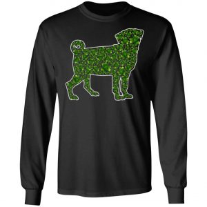 St.Patricks Day Dog Lover Pug Shamrock T-Shirt, Hoodie, Long Sleeve