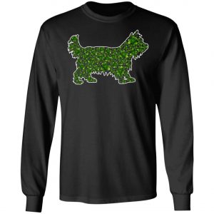 St.Patricks Day Dog Lover Funny Yorkshire Terrier Shamrock T-Shirt, Hoodie, Long Sleeve