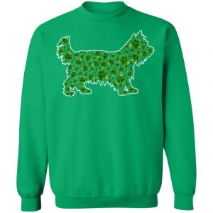St.Patricks Day Dog Lover Funny Yorkshire Terrier Shamrock T-Shirt, Hoodie, Long Sleeve