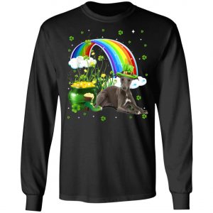 Whippet St Patricks Day Irish Shamrock T-Shirt, Hoodie, Long Sleeve