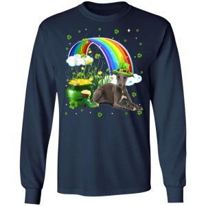 Whippet St Patricks Day Irish Shamrock T-Shirt, Hoodie, Long Sleeve