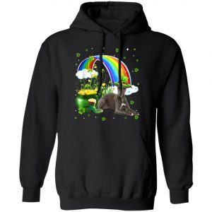 Whippet St Patricks Day Irish Shamrock T-Shirt, Hoodie, Long Sleeve