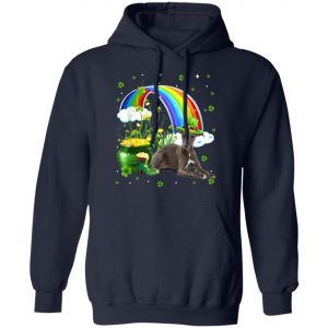 Whippet St Patricks Day Irish Shamrock T-Shirt, Hoodie, Long Sleeve