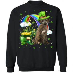 Wolfhound St Patricks Day Irish Shamrock T-Shirt, Hoodie, Long Sleeve