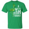 A Wee Bit Irish Today Dinosaur T-Rex St. Patricks Day Shirt, Tank Top