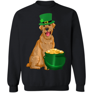 Lucky Labrador Dog St Patricks Day T-Shirt, Long Sleeve, Hoodie
