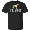 Womens Lucky Saint Yellow Labrador Dog Shamrock St Patricks Day T-Shirt, Hoodie, Long Sleeve