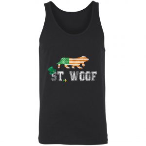 St. Patricks Day Flag American St. Woof Basset Hound Dog T-Shirt, Hoodie, Long Sleeve