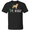 St. Patricks Day Flag American St. Woof Basset Hound Dog T-Shirt, Hoodie, Long Sleeve