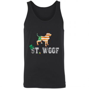 St. Patricks Day Flag American St. Woof Bloodhound Dog T-Shirt, Hoodie, Long Sleeve