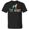 St. Patricks Day Flag American St. Woof Border Terrier Dog T-Shirt, Hoodie, Long Sleeve