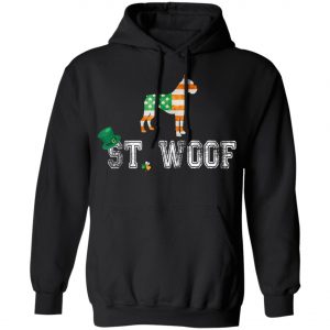 St. Patricks Day Flag American St. Woof Boxer Dog Lovers T-Shirt, Hoodie, Long Sleeve