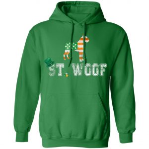 St. Patricks Day Flag American St. Woof Boxer Dog Lovers T-Shirt, Hoodie, Long Sleeve
