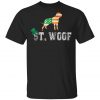 St. Patricks Day Flag American St. Woof Boxer Dog Lovers T-Shirt, Hoodie, Long Sleeve
