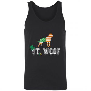 St. Patricks Day Flag American St. Woof Bullmastiff Dog T-Shirt, Hoodie, Long Sleeve