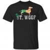 St. Patricks Day Flag American St. Woof Bullmastiff Dog T-Shirt, Hoodie, Long Sleeve
