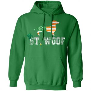 St. Patricks Day Flag American St. Woof Dachshund Dog T-Shirt, Hoodie, Long Sleeve