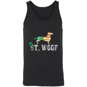 St. Patricks Day Flag American St. Woof Dachshund Dog T-Shirt, Hoodie, Long Sleeve