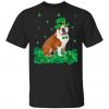 St Patrick Day Terrier Lucky Shamrock Funny Dog Shirt, Hoodie, Long Sleeve