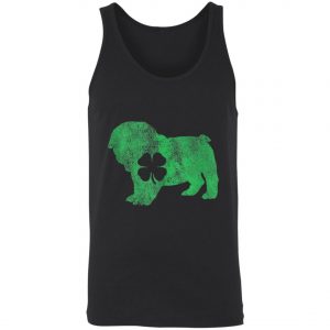 St. Patricks Day Dog Bulldog Shamrock Shirt, Hoodie, Long Sleeve
