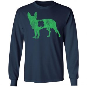 St. Patricks Day Dog Pet Chihuahua Irish Green Shamrock T-Shirt, Hoodie, Long Sleeve