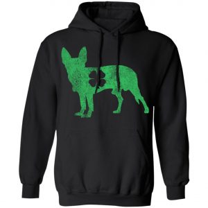 St. Patricks Day Dog Pet Chihuahua Irish Green Shamrock T-Shirt, Hoodie, Long Sleeve