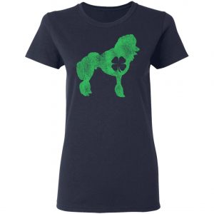 St. Patricks Day Dog Pet Poodle Irish Green Shamrock T-Shirt, Hoodie, Long Sleeve