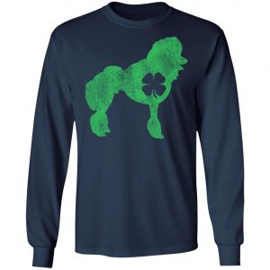 St. Patricks Day Dog Pet Poodle Irish Green Shamrock T-Shirt, Hoodie, Long Sleeve