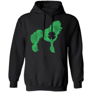 St. Patricks Day Dog Pet Poodle Irish Green Shamrock T-Shirt, Hoodie, Long Sleeve