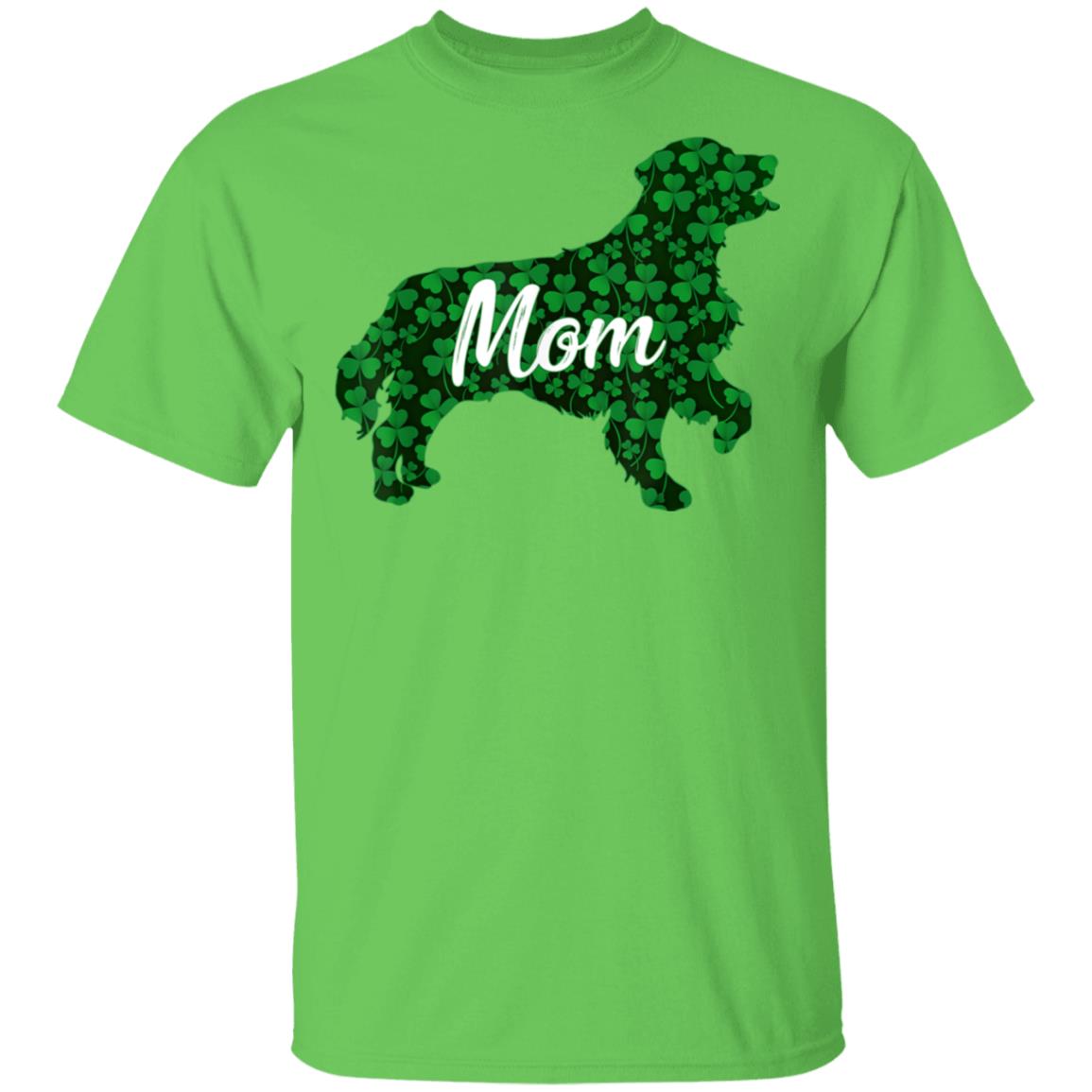 St Patrick Day Shamrock Irish Golden Retriever Dog Mom Shirt, Hoodie, Long Sleeve