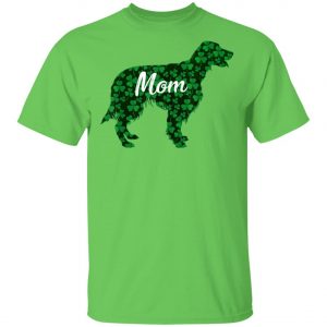 St Patrick Day Shamrock Irish Red Setter Dog Mom T-Shirt, Hoodie, Long Sleeve