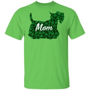 St Patrick Day Shamrock Scottish Dog Mom Outfit Irish T-Shirt, Hoodie, Long Sleeve
