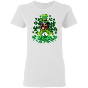 Shamrock Rottweiler St Patricks day Costume T-Shirt, Hoodie, Long Sleeve