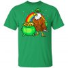 A Wee Bit Irish Today Flamingo St. Patricks Day Shirt, Long Sleeve
