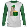 Lucky Siamese Cat St Patricks Day T-Shirt, Long Sleeve, Hoodie