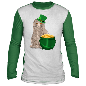 Lucky Scottish Fold St Patricks Day T-Shirt, Long Sleeve, Hoodie Lucky Scottish Fold St Patricks Day T-Shirt, Long Sleeve, Hoodie