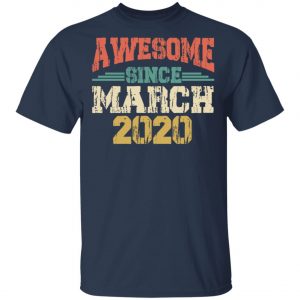 Awesome since March 2020 - International Womens Day T-Shirt, Long Sleeve