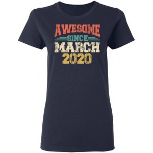 Awesome since March 2020 - International Womens Day T-Shirt, Long Sleeve