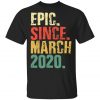 Awesome since March 2020 – International Womens Day T-Shirt, Long Sleeve