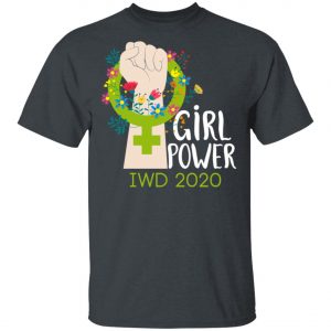 Girl Power IWD 2020 – International Womens Day Designs Slim Fit T-Shirt, Long Sleeve