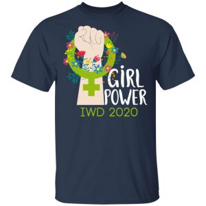 Girl Power IWD 2020 - International Womens Day Designs Slim Fit T-Shirt, Long Sleeve