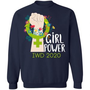 Girl Power IWD 2020 - International Womens Day Designs Slim Fit T-Shirt, Long Sleeve