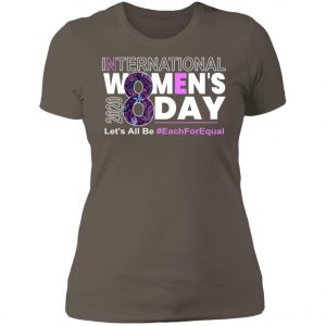 International Women's Day March 8 2020 Each For Equal T-Shirt, Long Sleeve