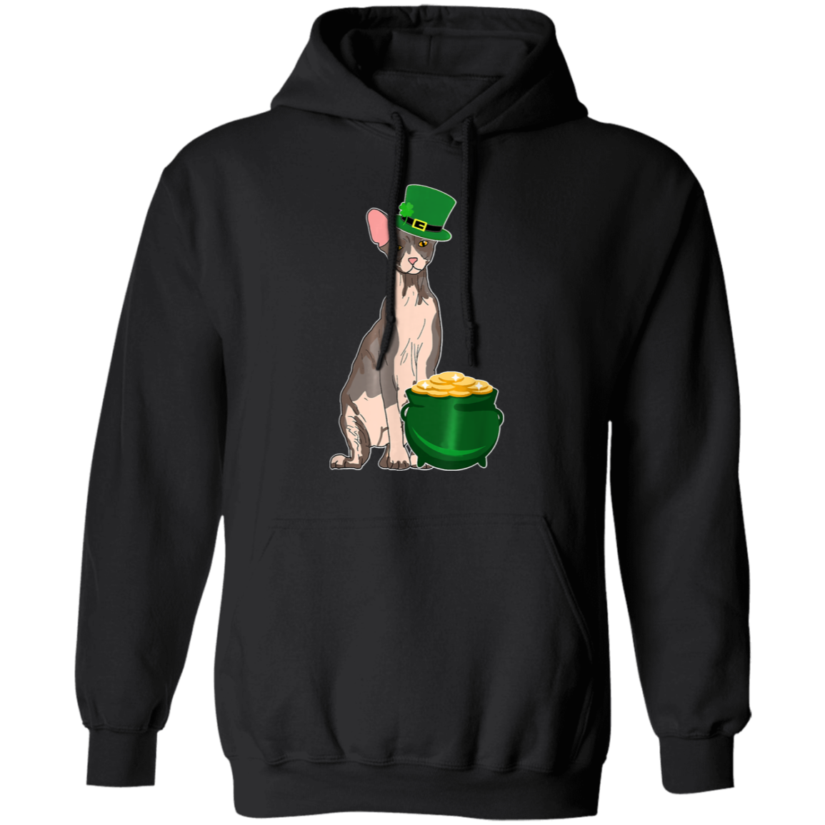 Lucky Sphynx Cat St Patricks Day T-Shirt, Long Sleeve, Hoodie Lucky Sphynx Cat St Patricks Day T-Shirt, Long Sleeve, Hoodie