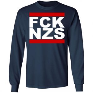 Against Nazis - Against Racism - FCK NZS Long Sleeve T-Shirt, Long Sleeve, Hoodie