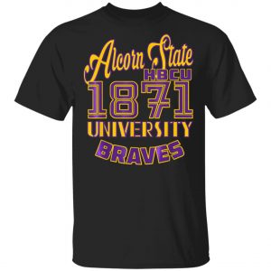 Alcorn 1871 State University Apparel T-Shirt, Long Sleeve, Hoodie