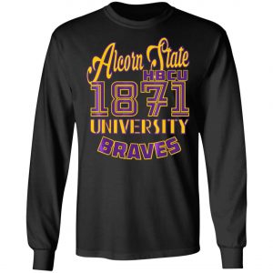 Alcorn 1871 State University Apparel T-Shirt, Long Sleeve, Hoodie