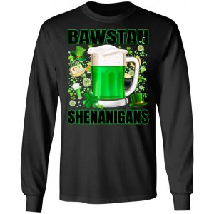 Boston Bawstan St Patricks Day 2020 Irish Parade Shamrock Beer T-Shirt, Long Sleeve, Hoodie