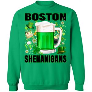 Boston St Patricks Day 2020 Irish Parade Shamrock Beer T-Shirt, Long Sleeve, Hoodie