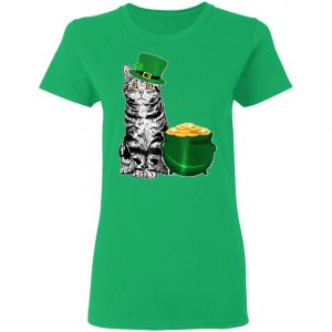 Lucky American Shorthair St Patricks Day T-Shirt, Long Sleeve, Hoodie